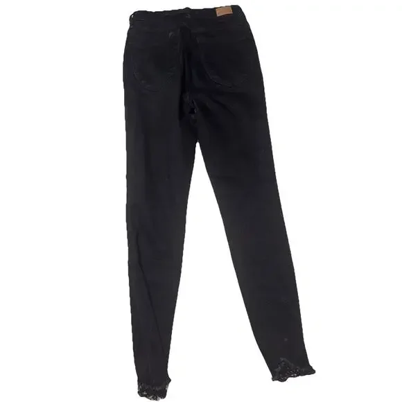 Judy Blue 3/26 Skinny Fit Black Jeans Stretch (AE15) - Picture 4 of 4